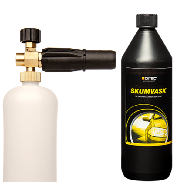 1 Liter Skum + Skumkanon