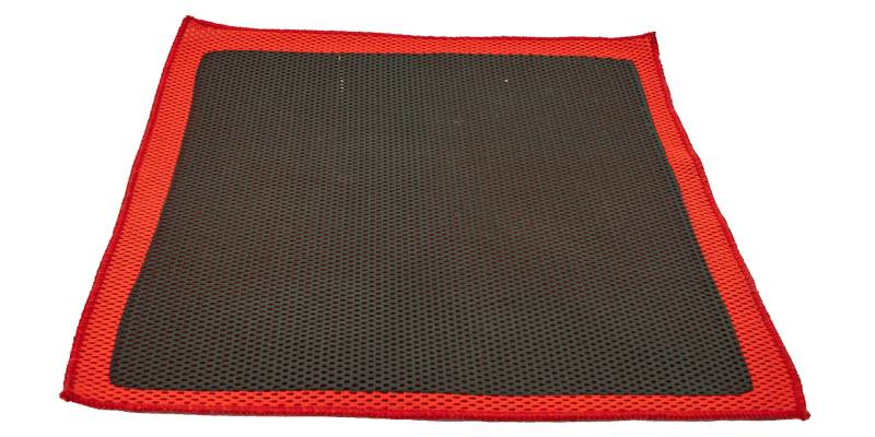 Clay cloth, red.